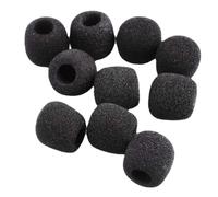 LIFKOME 10 pezzi Copri Microfono in Antivento Morbidi e Isolanti per Microfono Lavalier Wireless e Headset Riduzione Rumore per Conferenze ed Eventi Rumorosi