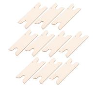 LIFKOME 10 Pezzi Navette Tessitura Legno Set Bastoncini Strumenti Artigianato Fai da Te Uncinetto Tessitura Cinture Cucito Arazzi