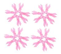 LIFKOME 100 pezzi Nastri Decorativi Rosa per Sensibilizzazione Cancro al Spille Rimuovibili in Raso Design Delicato Resistente Strappi per Eventi di Prevenzione e Sostegno Donne
