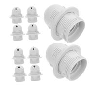 LIFKOME 10pezzi Portalampada Clip Attacco Base Vite Per Lampade Da Tavolo e Sospese Kit Di Riparazione Per Illuminazione Domestica e Ufficio