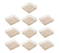 LIFKOME 10pezzi Vassoio per Ciglia Finte da Contenitore per Ciglia Finte Custodia per Donne da Viaggio Cosmetico Protezione da Polvere e Agenti Inquinanti