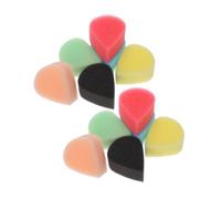 LIFKOME 12 Spugne Per Face Painting A Forma Di Goccia D'acqua Per Lavori Artistici Per Lezioni D'arte E Progetti Artigianali Per Trucco Di Halloween Colori Assortiti