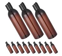 LIFKOME 12pezzi Contenitori per Liquidi da Viaggio da Flaconi Vuoti per Shampoo con Dispenser Contenitori Portatili per Lozione Bottiglie di Plastica per Viaggi per Articoli da Toeletta