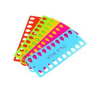 LIFKOME 15 Pezzi Pz Piastra Porta Filo Punto Croce in Plastica Colorata Supporto Avvolgitori per Ricamo Accessori Cucito Resistenti e Compatti per Organizzazione Filo Colore Casuale