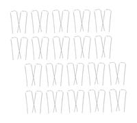 LIFKOME 150 Pezzi Picchetti Zincati Forma per Fissaggio Piante e Corona Decorativa Spilli Resistenti per Artigianato da Giardino