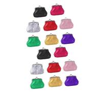 LIFKOME 16 Pz portafoglio ragazza piccolo chiavetta impermeabile wallet chiavette gabs portafogli portamonete splendente portamonete per bambini