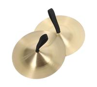 LIFKOME 1paio Cymbals Per Rame Mini Per Percussioni Per Scuole e Insegnamento Facili Usare Adatti Per Attività Educative e