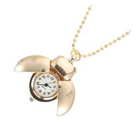LIFKOME 1pezzi Orologio Da Pendolo Design Orologio Vintage Con Collana in Metallo Zinco e a Cristallo