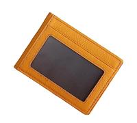 LIFKOME 1pezzi Porta Carte Tascabile Organizzatore Di Carte Rfid Scomparti Per Banconote e Id Design Slim e Leggero Per Viaggi e Uso Quotidiano Colore Terracotta
