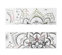 LIFKOME 1Set Adesivi Murali Mandala Autoaderenti PVC per Decorazione Casa Stickers Decorativi per e Camera da Design e Facile Applicazione Colla