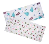 LIFKOME 2 pezzi Borsa Organizer Frigo con Copertura Antipolvere per Frigorifero e Congelatore Sacchetti Salvaspazio per Cucina con Tasche Laterali Multiuso per Accessori Monouso