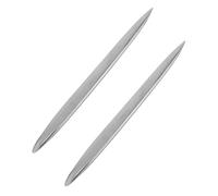 LIFKOME 2 Pezzi Clay Sculpting Knife in Stainless Steel Precision Pottery Tool for Detailed Carving Embossing Pleat Pressing Ergonomic Lightweight Ceramic Modelling Tool for Wax Plaster