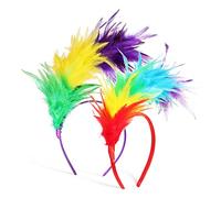 LIFKOME 2 Pezzi Copricapo Plume Fasce Per Festa Copricapi Da Donna Vintage Party Accessori Fasce Per Plume Decorazioni Per Feste Copricapi Di Carnevale