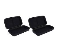 LIFKOME 2 pezzi Custodia Microfono Rigida EVA Antishock con Tasca Organizer per Accessori da Viaggio Portatile