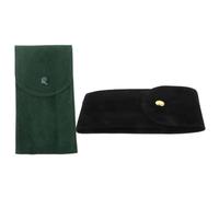 LIFKOME 2 pezzi Custodia Orologi da Protettiva Morbida Anti- con Chiusura Pressione Organizer Compatto per e Donna Custodia Salvaspazio per Protezione Orologi Portatile