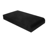 LIFKOME 2 Pezzi Pad Isolanti per Diffusori in Spugna Nera per Isolamento Acustico e Riduzione Riflessioni per Studi di Registrazione e Home Theatre