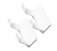 LIFKOME 2 Pezzi Porta Asciugacapelli da Bagno in ABS senza Foratura Supporto da Parete Resistente Forte Capacità di Carico Adatto per Asciugacapelli Elettrico e Organizzazione Bagno