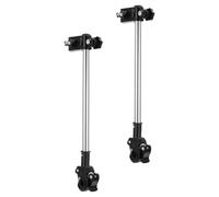 LIFKOME 2 Pezzi Portaombrelli per Bici e Scooter Elettrici Supporto in Metallo Resistente con Sgancio Rapido Regolabile in Altezza e Angolazione per Esterni Feste e Eventi all Aperto