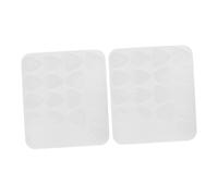 LIFKOME 2 pezzi Stampo in Silicone per Plettro Chitarra Mold per Resina Te Plettri Personalizzati e Gioielli Antiadescivo e Facile da Pulire per Plettro Basso e Chitarra