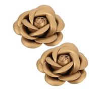 LIFKOME 2 Pezzi Stivali Rose Fiore Di Rosa Artigli Clip Fiocco Collane Pane Forcina Per Accessori Affascinanti Nastro Margherita Forcina Per Forcina Per Di Alta