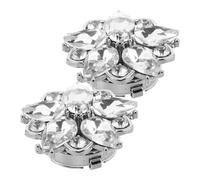 LIFKOME 2 Pezzi Studi per camicia gemelli donna gemelli formali Gioielli da uomo borchie da smoking francesi Borchie per da smoking a camicia Silver