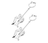 LIFKOME 2 pezzi Supporto Spartiti per Clarinetto e Oboe Clip Portatile per Spartiti Musicali con Morsetto Robusto Leggio Compatto e Stabile per Strumenti Fiato per Banda e Performance in