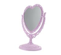 LIFKOME 2 Pezzi Tavolo Doppia Faccia Vintage con Intaglio Europeo Cosmetico Stabile per e Rasatura