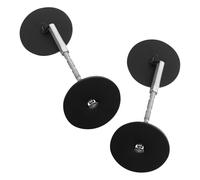 LIFKOME 2 Set Copriprese per Serratura in Acciaio Inossidabile Copertura Tonda per Maniglia Porta Resistente e Facile da Installare Adatto Porte in Legno e Metallo per Sicurezza Casa