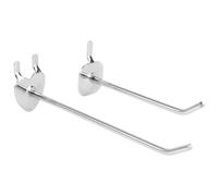 LIFKOME 20 pezzi Ganci Appendi Oggetti in Ferro per Pannelli Forati Ganci Cuore e Mela Rinforzati per Mensole Garage Cucina e Negozi Supporto Organizzativo Resistente e Versatile