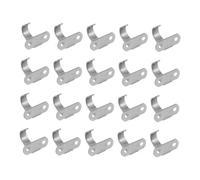 LIFKOME 20 pezzi Ganci Soffitto in Inossidabile Resistenti e Antiruggine per Lampade e Ventilatori Ganci Appendini Piccoli e per Uso