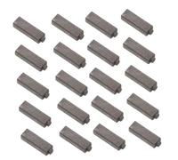 LIFKOME 20 pezzi Spazzole Carboncini Motore per Phon Ricambio in Carbonio Resistente Facile Installazione per Prestazioni Ottimali e Riparazione Motori Asciugacapelli