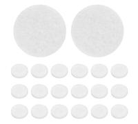 LIFKOME 200 Pezzi Feltrini Autoadesivi per Protezione Pavimenti Mobili Sedie Antiscivolo Bianco Resistente per Piastrelle Linoleum Kit