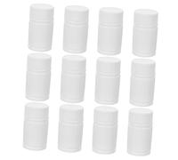 LIFKOME 24 pezzi Bottiglie Hdpe per Medicinali con Tappo Sicuro Contenitori Compatti per Pillole Organizer Portatile per Viaggi Bottiglie Resistenti e Antisgocciolo per Conservazione