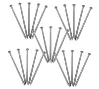 LIFKOME 25 Chiodi Per Pavimenti In Acciaio Inossidabile Picchetti Per Ancoraggio Da Giardino Picchetti In Metallo Zincato Per Bordi Di Pavimentazione Luminosi Da