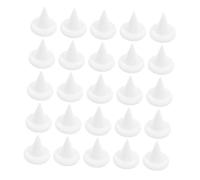 LIFKOME 25 Pezzi Chiodi Refrattari in Ceramica per Trampoli Conici Mobili per Forni per Ceramica Strumenti per Arte Argilla Fai-da-Te