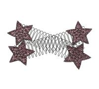 LIFKOME 2pezzi Fascia Per Capelli Forcina u Fermagli Per Capelli Invisibili Design Stella Per Fissare Acconciature Adatto Occasioni Speciali e