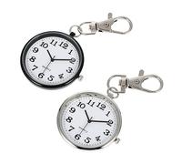 LIFKOME 2pezzi Orologio Da Taschino Per Orologio Pendolo Inossidabile Con Design Semplice e Pratico Per Uso Ospedaliero e Studenti