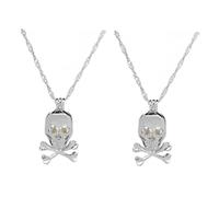 LIFKOME 2pezzi Pendente Retro Hollow Accessorio Unisex Per e Speciali Colore Casual Random