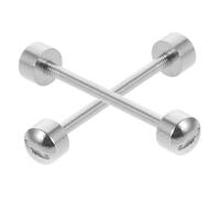 LIFKOME 2pezzi Rods Di Collegamento Per Cinturini Orologi Accessori Per Riparazione Orologi Con Di Colore Acciaio Facile Installazione e Design Speciale Per Orefici e Gioiellieri