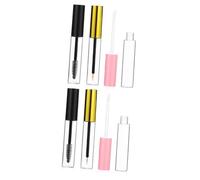 LIFKOME 2sets Contenitori Cosmetici Trasparenti Per Mascara Eyeliner e Lucidalabbra Con Applicatori Inclusi Sicurezza Contro Perdite Per Makeup Fai Te e Ricaricabili