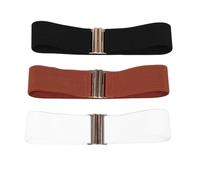 LIFKOME 3 Pezzi Cintura alla moda per donna bande di vita per le donne cintura da donna per jeans regolabile tessuto