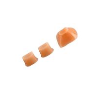 LIFKOME 3 Pezzi parti di flauto tappi sughero sostituzione del flauto Sughero paraurti in silicone Flauto Trillo Chiave Paraurti Sughero Sostituzione del sughero del paraurti Brown