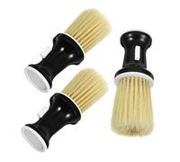 LIFKOME 3 pezzi Spazzole da per Pulizia con Testina Rimovibile Pennelli Parrucchiere Versatili per Taglio e per e Domestico