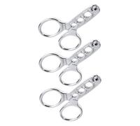 LIFKOME 3 Pezzi Stripper Di Guscio Di Pino Pinoli Sgusciatrice Di Noci Strumento Schiaccianoci Scheller Di Silver