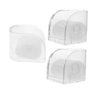 LIFKOME 3 Pezzi supporto per l'organizzatore dell'orologio Case di orologio trasparente espositore per orologi Transparent