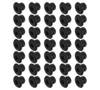 LIFKOME 300 Pezzi Blocca Ganci per Pannello Nero Fermagli di Sicurezza per Ganci Accessori Stabili per Organizer Parete Supporto Robusto Antiscivolo per Garage e Ufficio