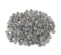 LIFKOME 300 Pezzi Tappi Copriforo Plastica Grigi Tappi Rotondi Resistenti per Mobili Mensole Armadi e Cucine Copertura Estetica per Buca di Vite
