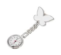 LIFKOME 3pezzi Orologio Da Infermiera Clip Fashion Con Design Farfalla Orologio Fob Per Professionisti Della Salute Accessorio Elegante e Pratico Per Ospedali e Scuole
