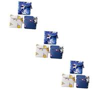 LIFKOME 3sets Pochette Per Assorbenti Femminili Borse Per Mestruazioni Con Design Unicorno Anatra e Gelato Capacità Pratiche e Portatili Per Uso Quotidiano