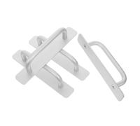 LIFKOME 4 Pezzi Maniglia in alluminio maniglie dell'armadio del bagno Maniglie Per Mobili Da Cucina Moderni sbucciare e attaccare i dell'armadietto manette Argento